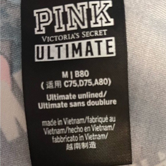 PINK Victoria's Secret Navy Knit Top and spot top - Picture 12 of 12